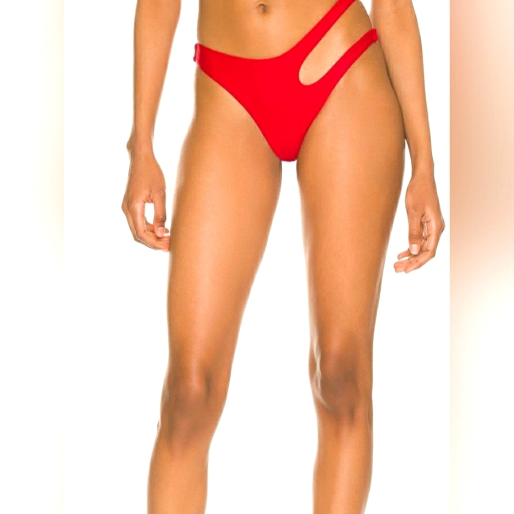 NWOT superdown cutout high leg minimal coverage Brazilian